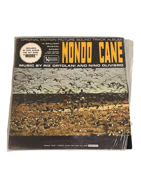 Mondo Cane Soundtrack Music By Riz Ortolani And Nina Oliveiro Vinyl
